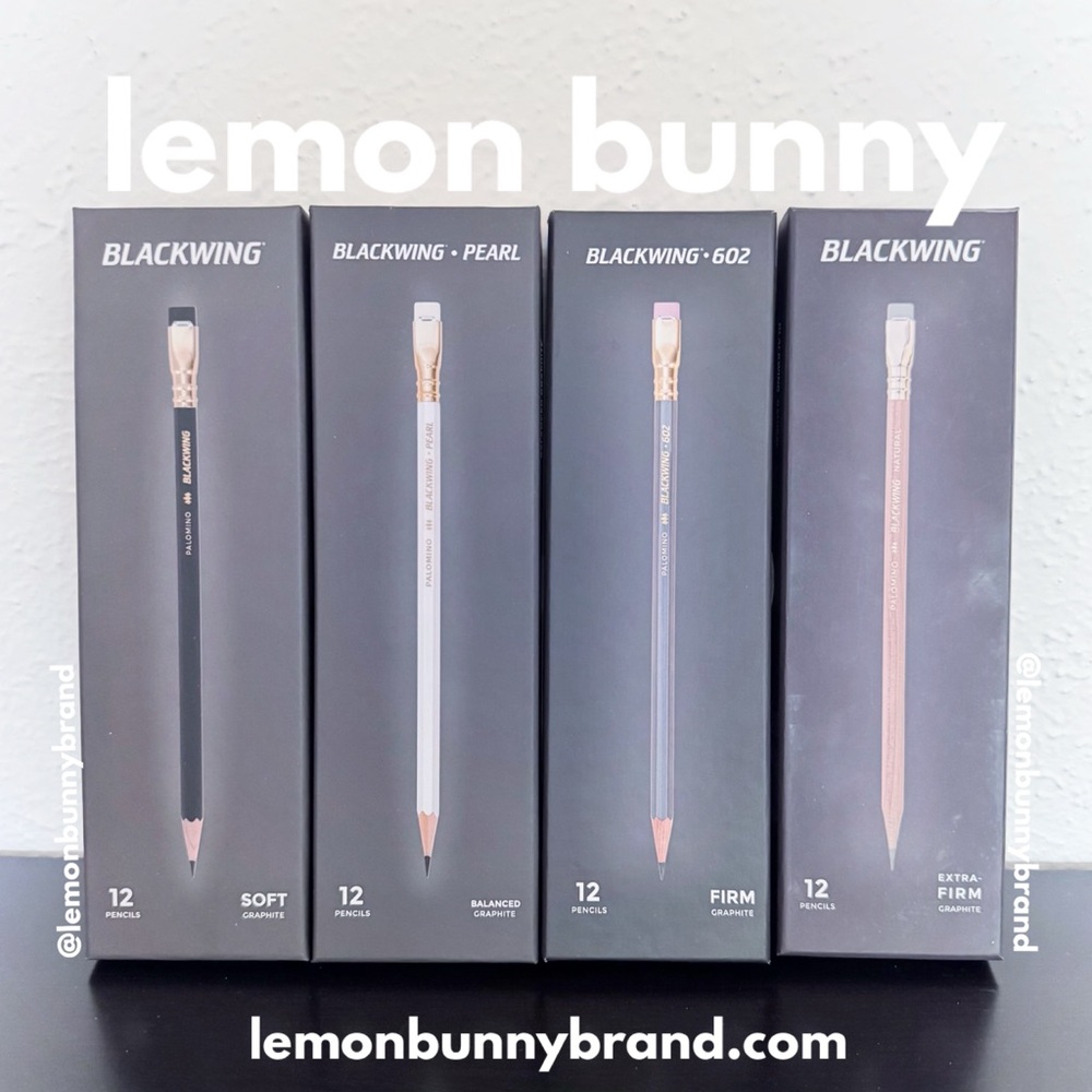 Blackwing Legacy Pencils Matte Pearl 602 Natural — Set of 48 w/4 Boxes Brand New